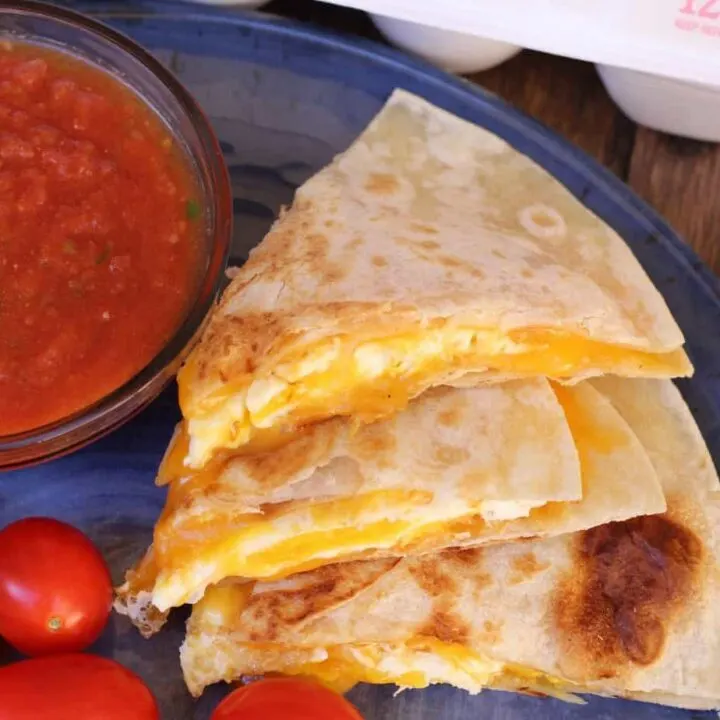 Fried Egg Quesadillas