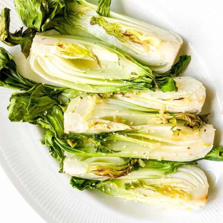 Image for Air Fryer Bok Choy (without Soy)
