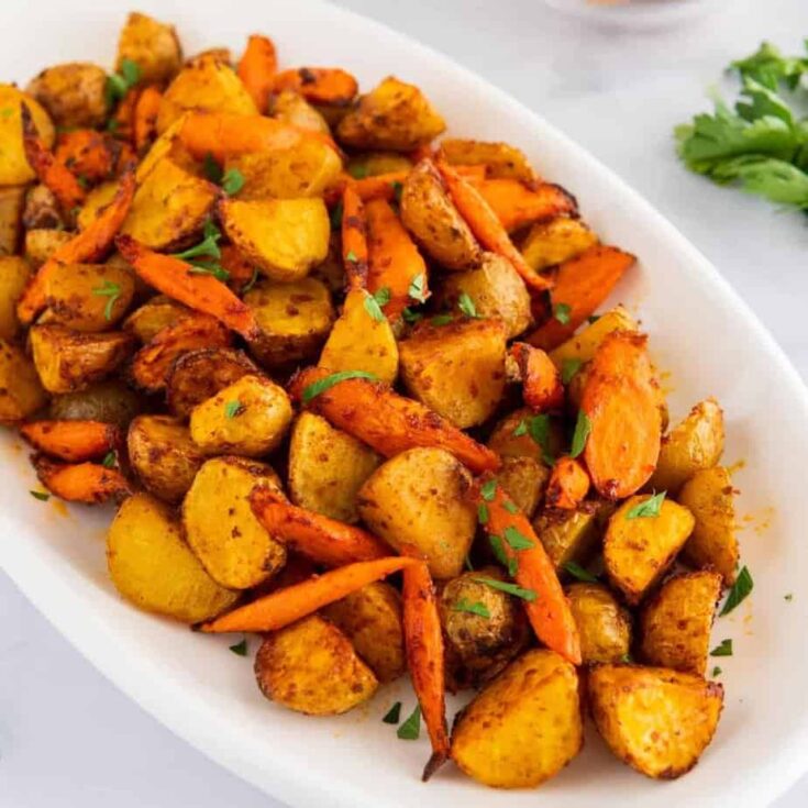 Image for Air Fryer Potatoes And Carrots