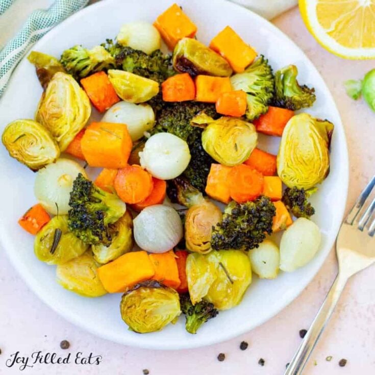 Image for Air Fryer Roast Vegetables : Best Roasted Veggies Ever!