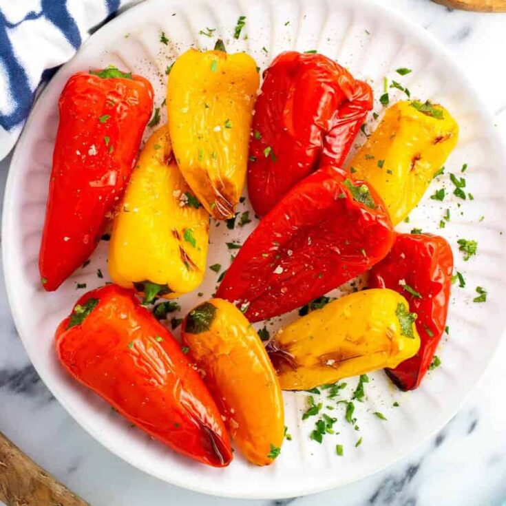 Image for Air Fryer Roasted Mini Peppers