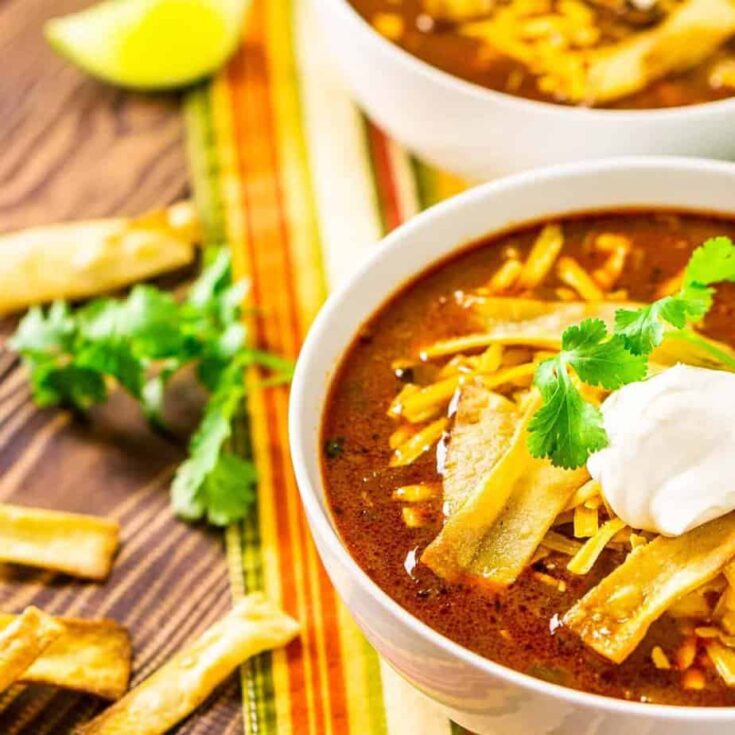 Image for Instant Pot Chicken Enchilada Soup