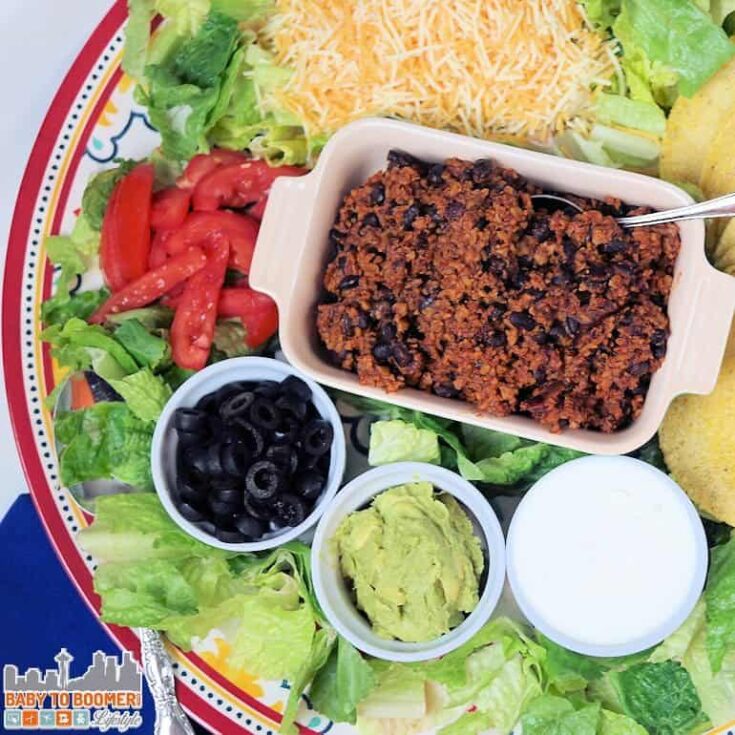 Image for Vegetarian Tacos with Chipotle & Garlic Skillet Sauce