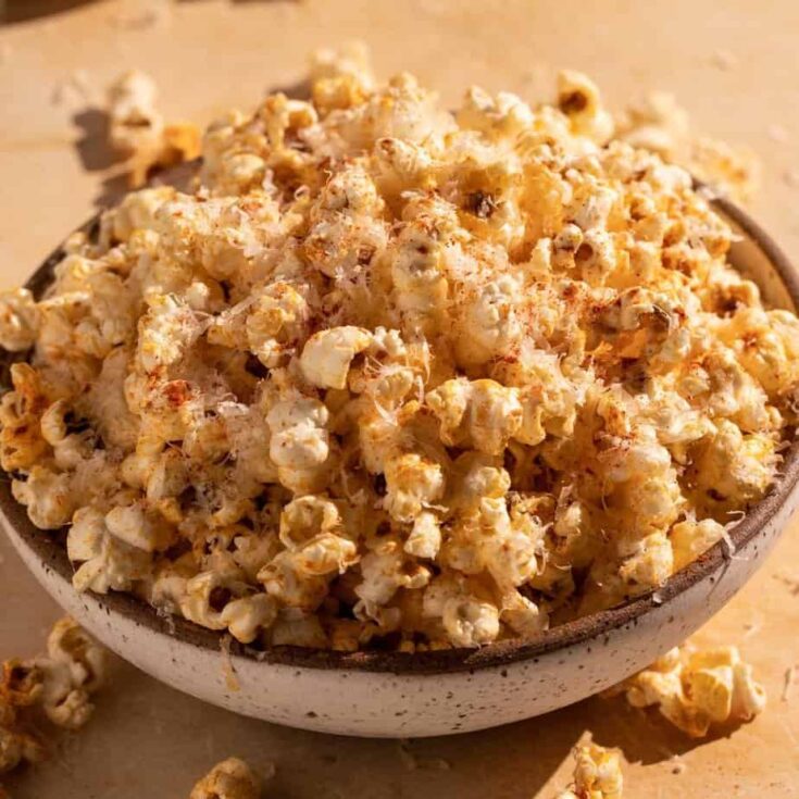 Image for Buttery Garlic Parmesan Popcorn