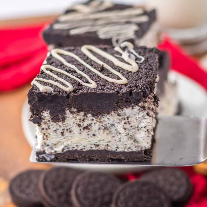 Homemade Oreo Ice Cream Sandwiches Frozen Dessert Recipe