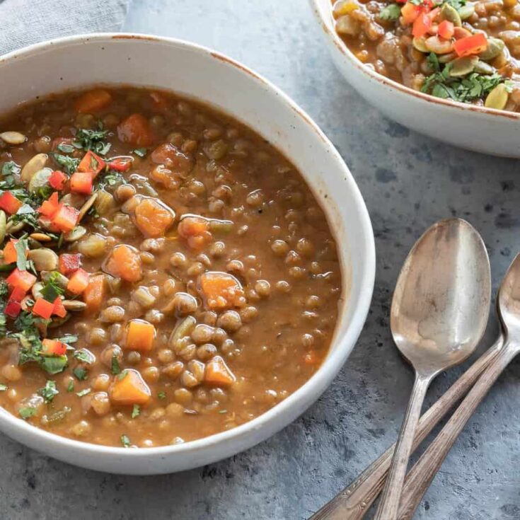 Image for Instant Pot Lentil Soup Recipe