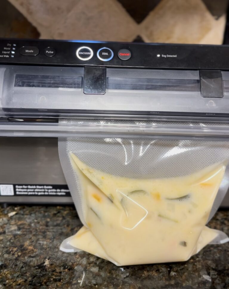 How to Vacuum Seal Soup and Other Liquids Ginger Casa