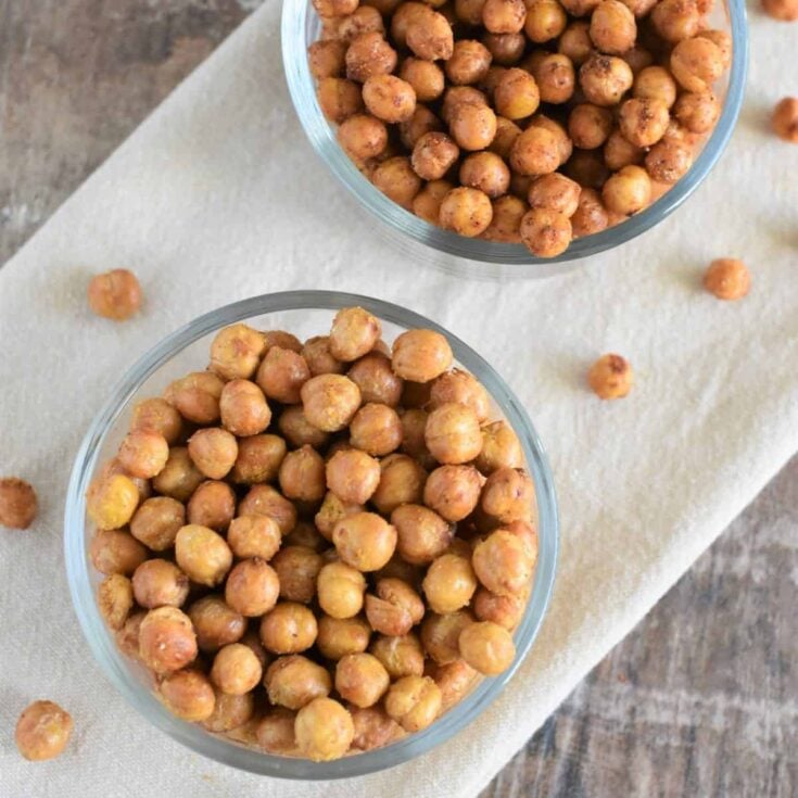 Image for Air Fryer Chickpeas - 4 Ways