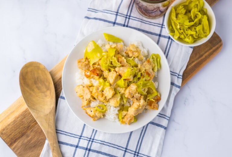 Easy Pepperoncini Chicken Alfredo Recipe