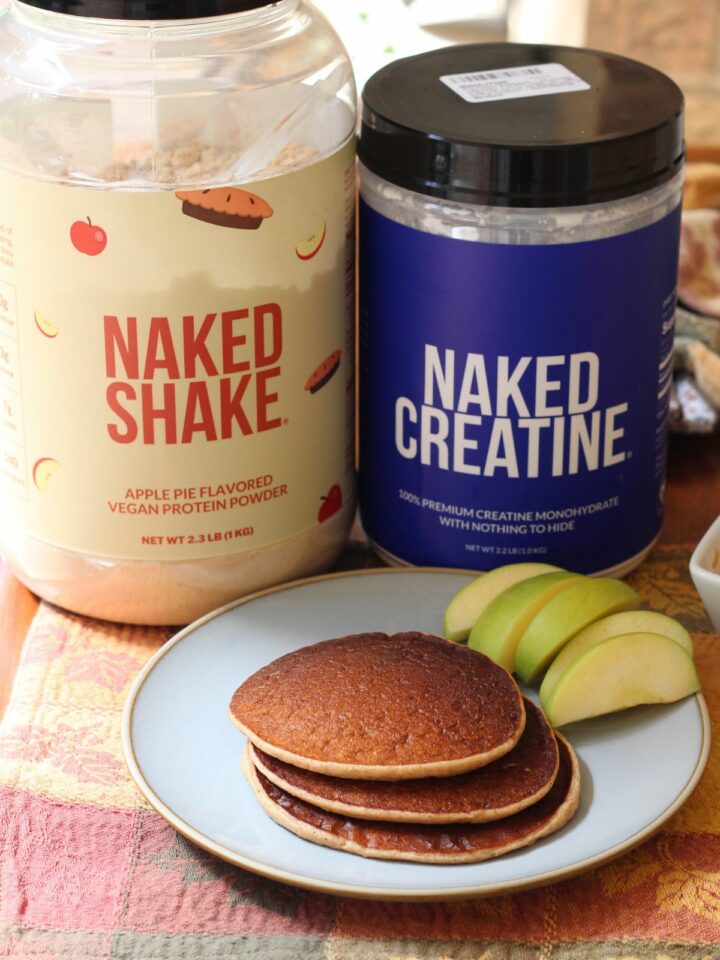 Apple Pie Protein Pancakes Pre Workout Breakfast Recipe Ginger Casa apple-pie-protein-pancakes-pre-workout-breakfast-recipe-ginger-casa