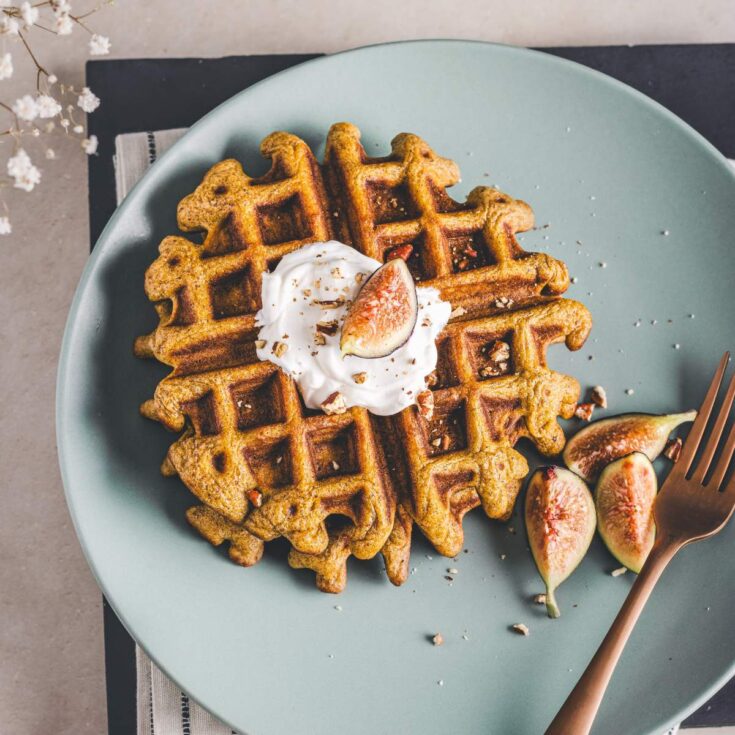 Image for Pumpkin Pecan Waffles