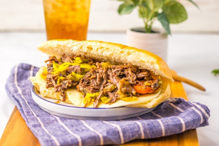 Crock Pot Italian Beef Sandwiches