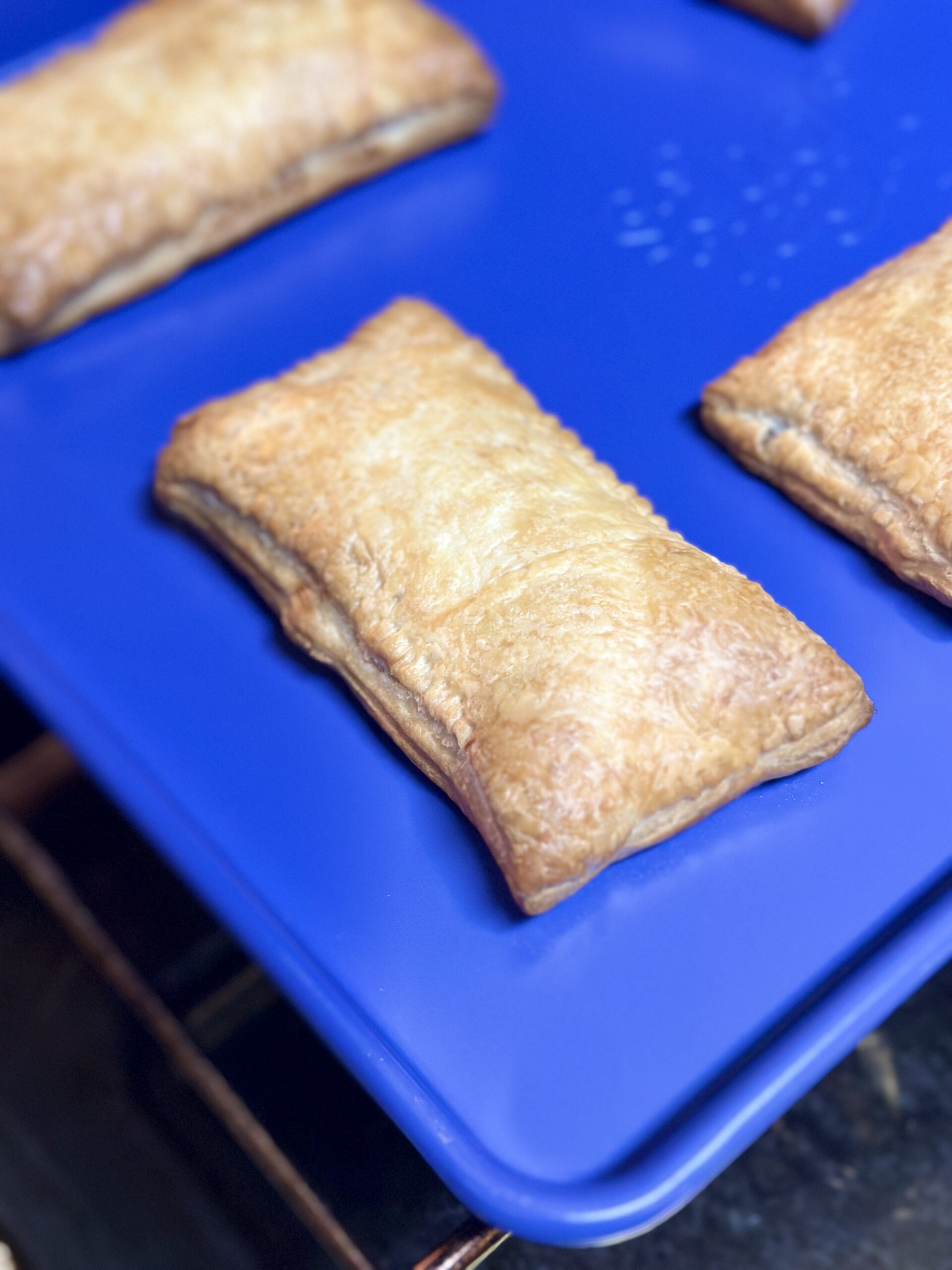 two ingredient blueberry turnovers