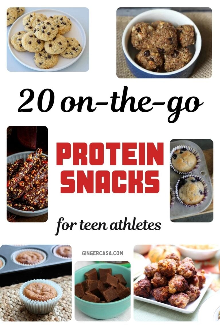 on the go snacks for teen athletes