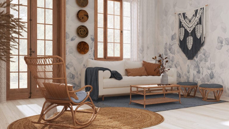 Easy, Fun Home Updates with Peel and Stick Wallpaper in Fresh Colors