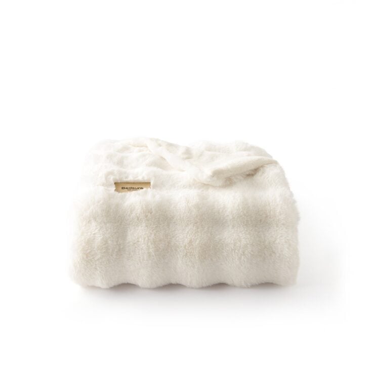 Image for Bubble Faux Fur Blanket