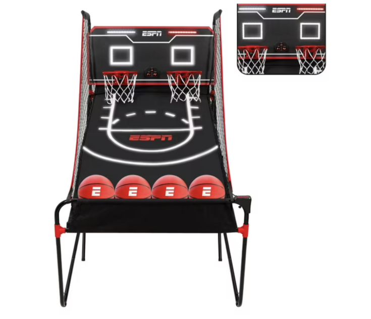 Image for ESPN Pro Competition LED 2-Player Arcade Basketball