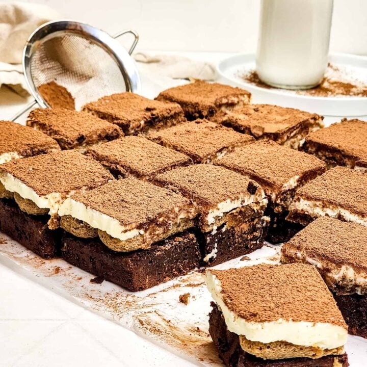 Tiramisu Brownies