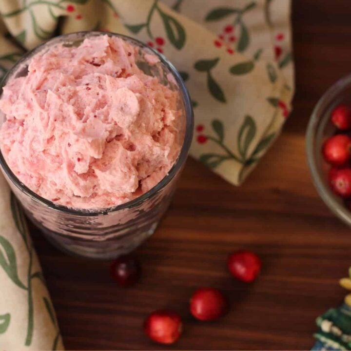 Cranberry Buttercream Frosting