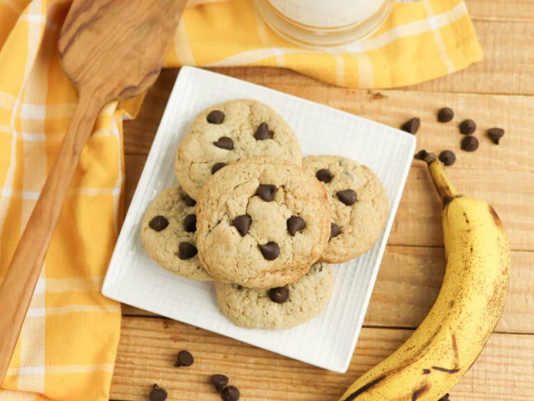 Banana Bread Chocolate Chip Cookies