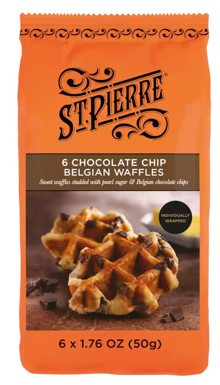 Image for 6 Chocolate Chip Belgian Waffles