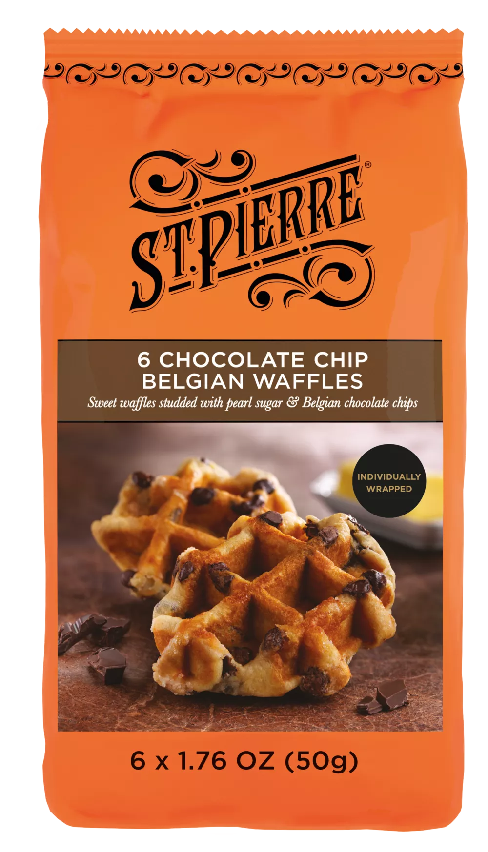 Image for 6 Chocolate Chip Belgian Waffles