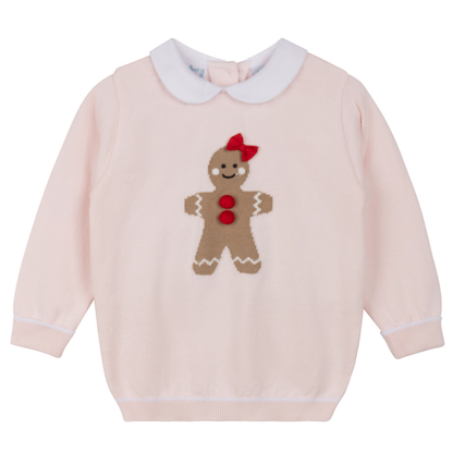 Image for Girls Gingerbread Knit Sweater