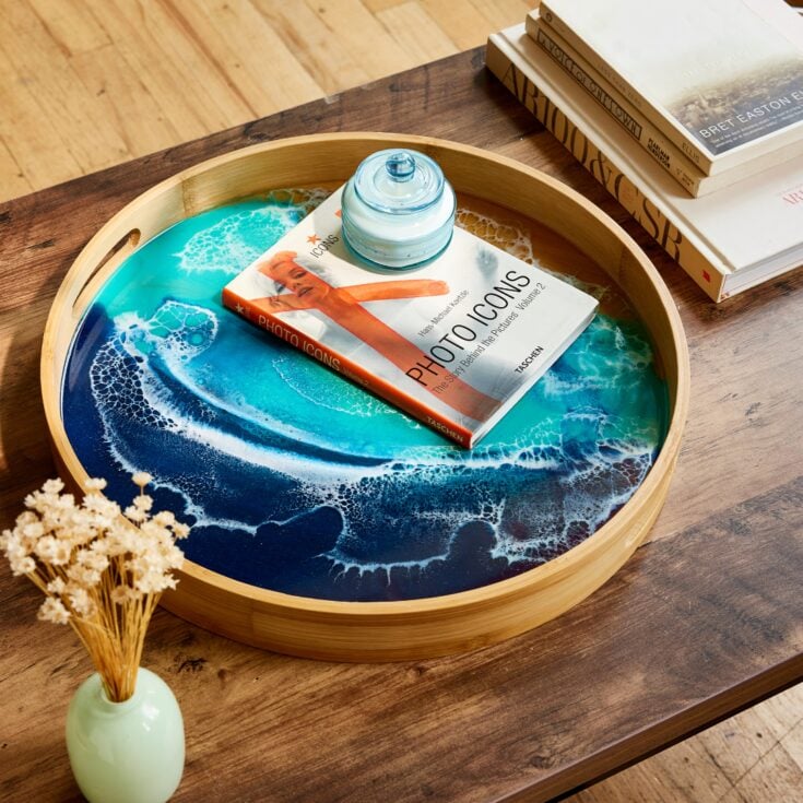Image for Bamboo Tray - Ocean Inspired