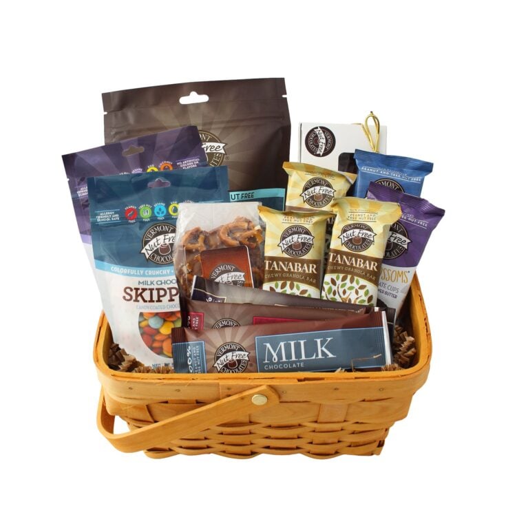Image for Vermont Nut Free Chocolates Gift Basket