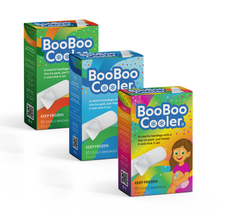 Image for BooBoo Cooler® Kids' Ice Pack Bandages